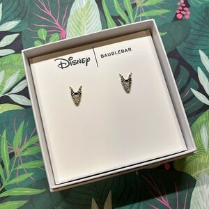 Maleficent Disney x baublebar earrings